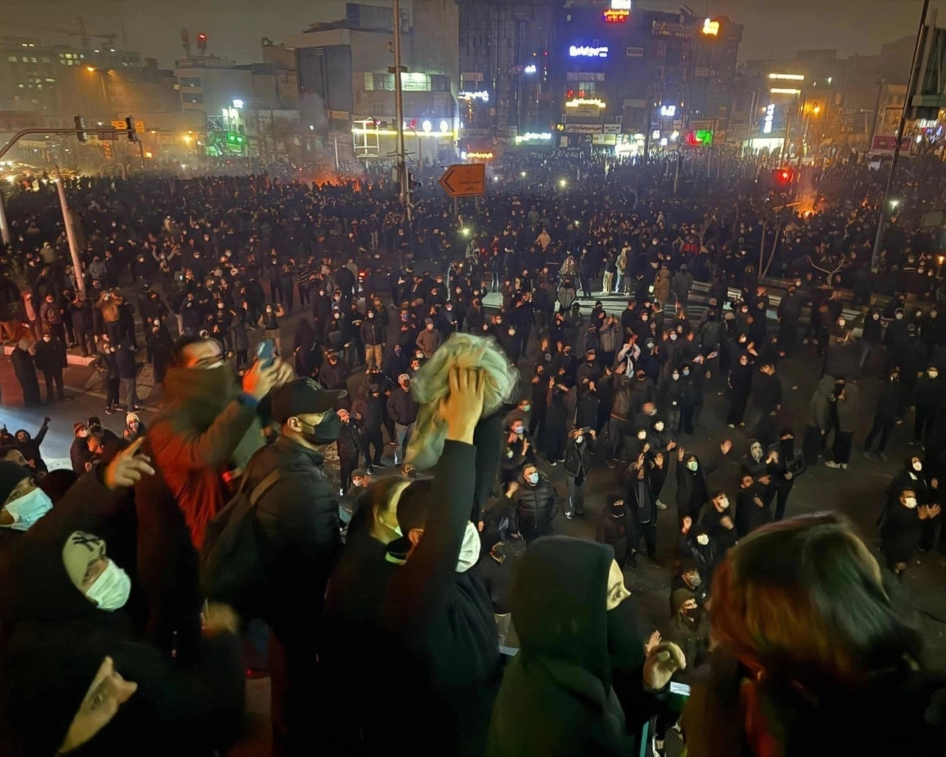 Biểu tình ở Tehran.webp