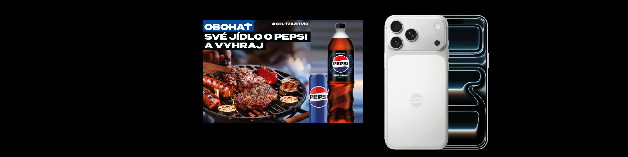 Vyhraj iPhone 17 Pro Max s Pepsi!