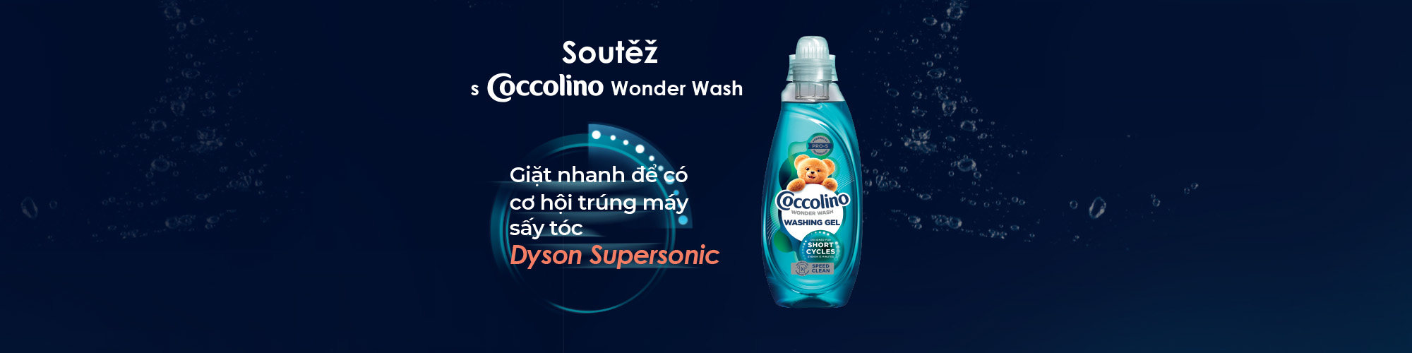 Trúng ngay máy sấy tóc Dyson Supersonic khi mua Coccolino!