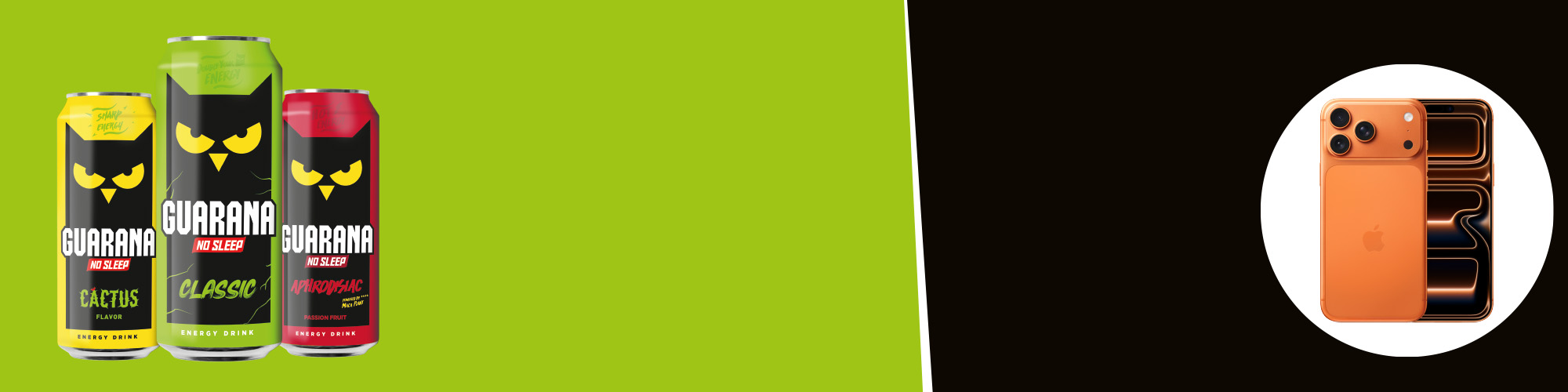 Kup Guaranu a vyhraj iPhone 17 Pro Max!