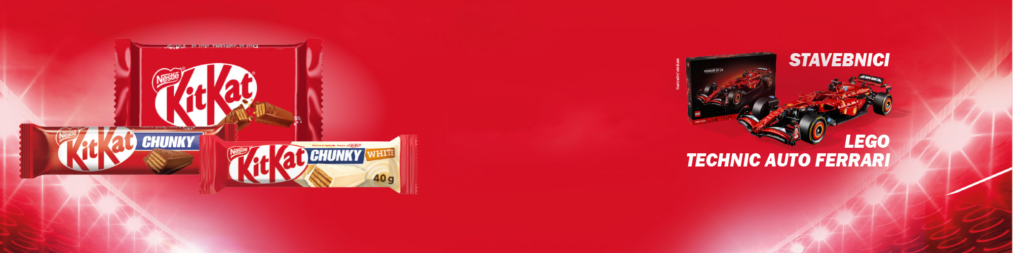 Vyhraj stavebnici LEGO Technic Ferrari!