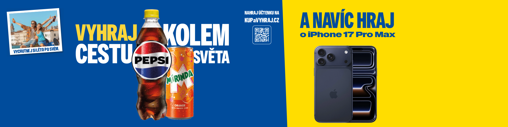 Thêm Pepsi vào mùa hè – Trúng ngay iPhone 17 Pro Max!