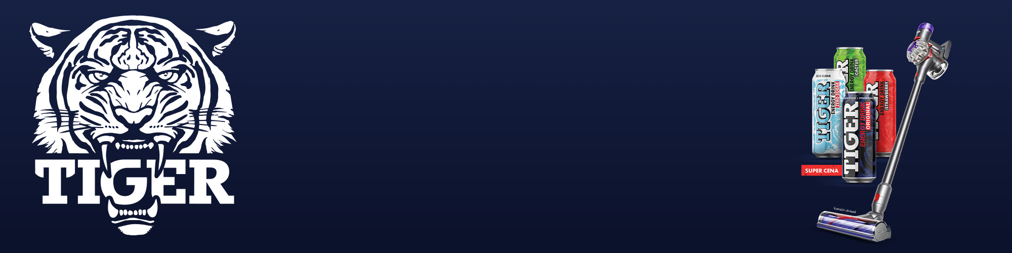 Win a Dyson Vacuum Cleaner with Tiger!