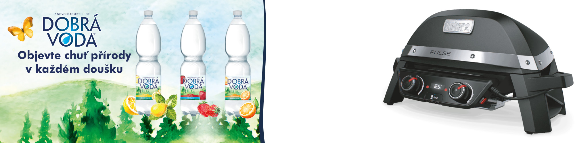 Mua Dobrá Voda và trúng lò nướng Weber Pulse 2000!