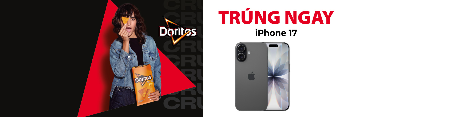 Trúng ngay iPhone 17 Pro Max với Pepsi!
