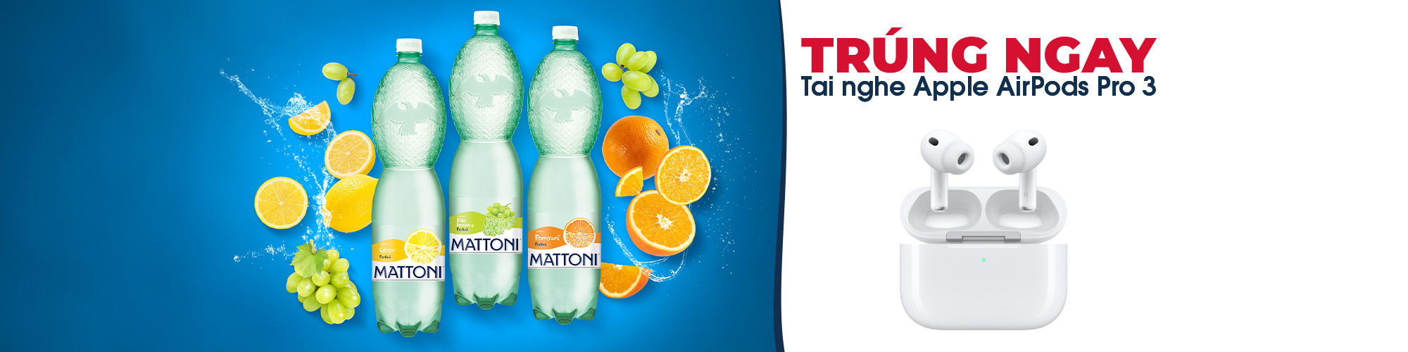 Trúng thưởng cùng Mattoni