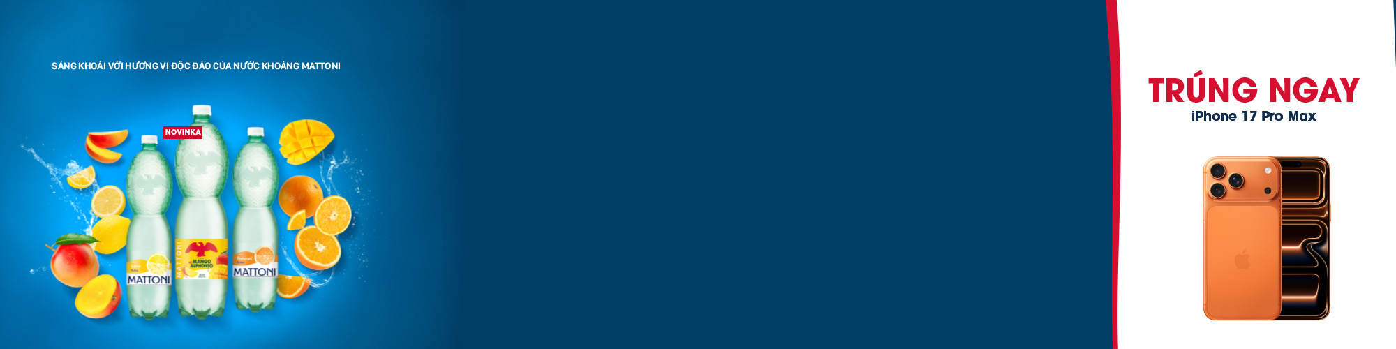 Trúng ngay iPhone 17 Pro Max!
