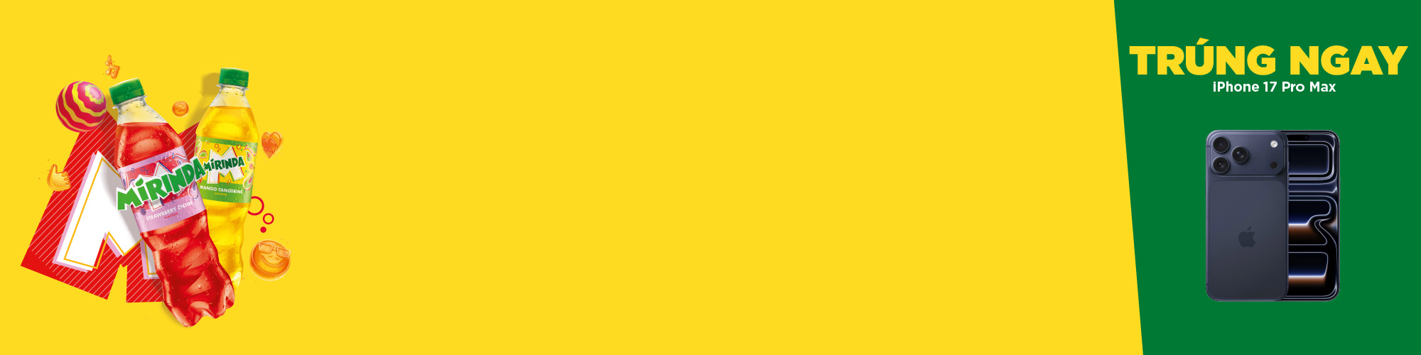 Trúng thưởng cùng Mirinda