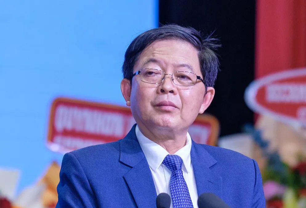 Phó Thủ tướng Hồ Quốc Dũng phát biểu tại Đối thoại Quy Nhơn về khí hậu và chuyển đổi tại Gia Lai ngày 10-10 - Ảnh: ICISE