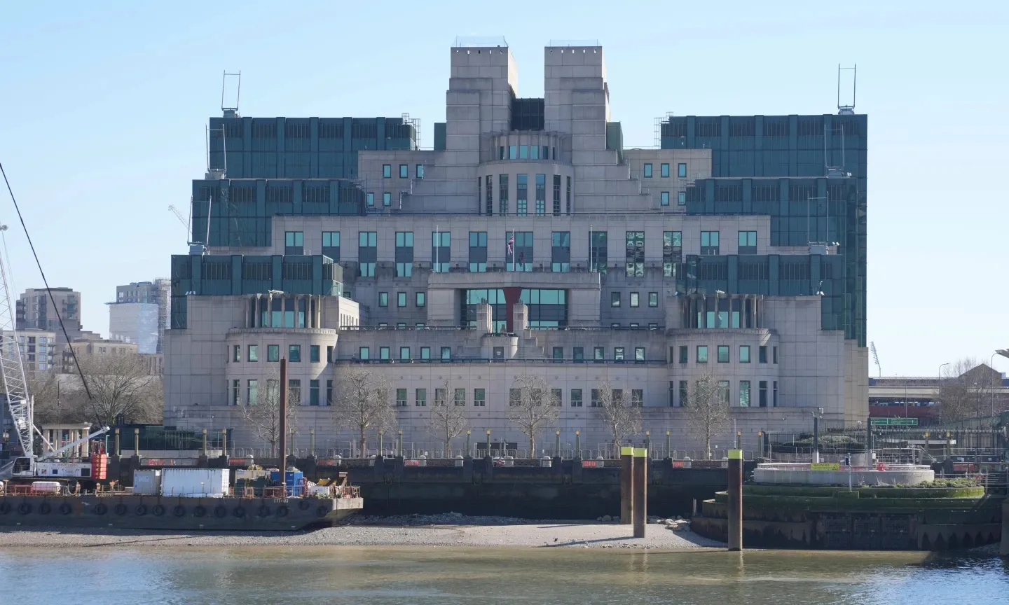 Trụ sở MI6 tại London, Anh tháng 3/2025.