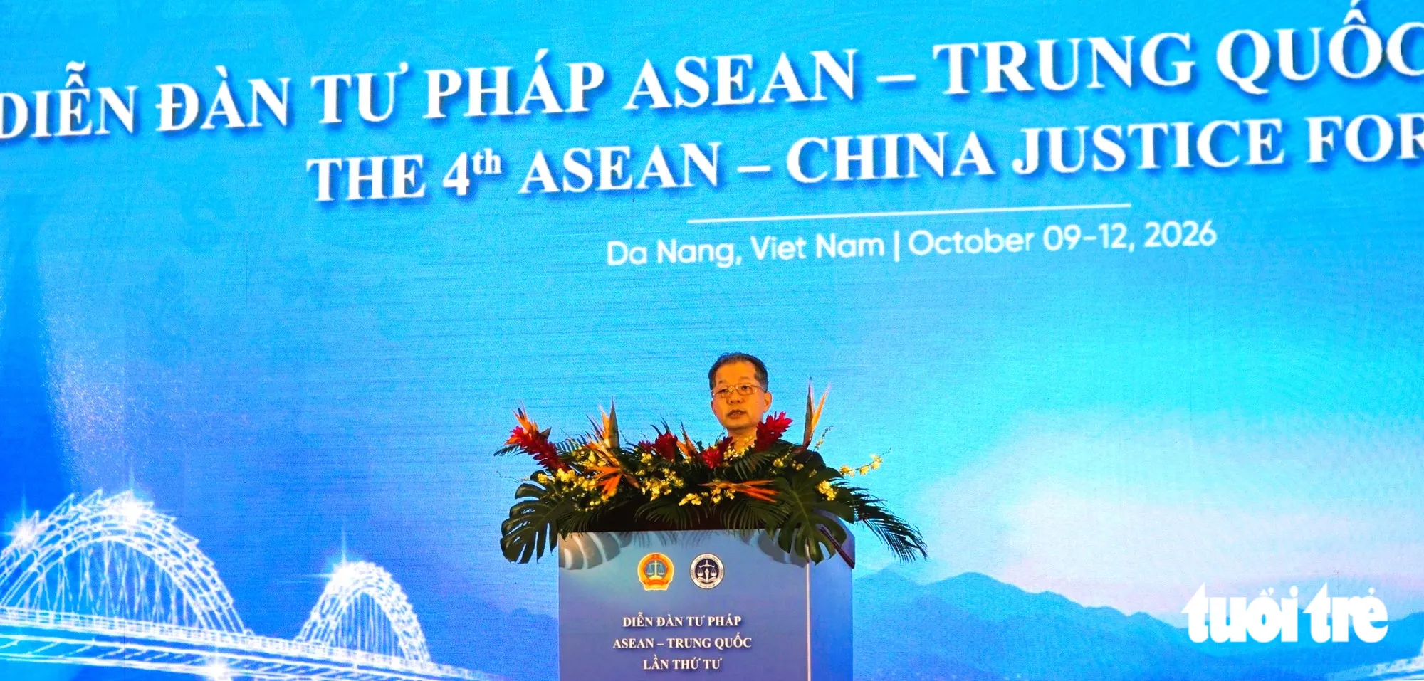 Ông Nguyễn Văn Quảng - Chánh án Tòa án nhân dân tối cao Việt Nam phát biểu - Ảnh: ĐOÀN CƯỜNG