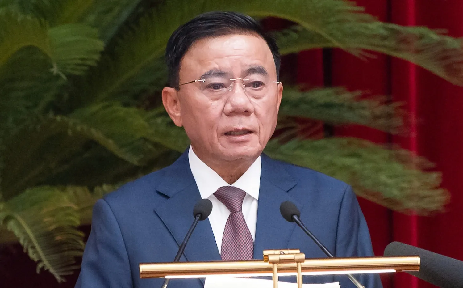 Thường trực Ban Bí thư Trần Cẩm Tú - Ảnh: GIA HÂN