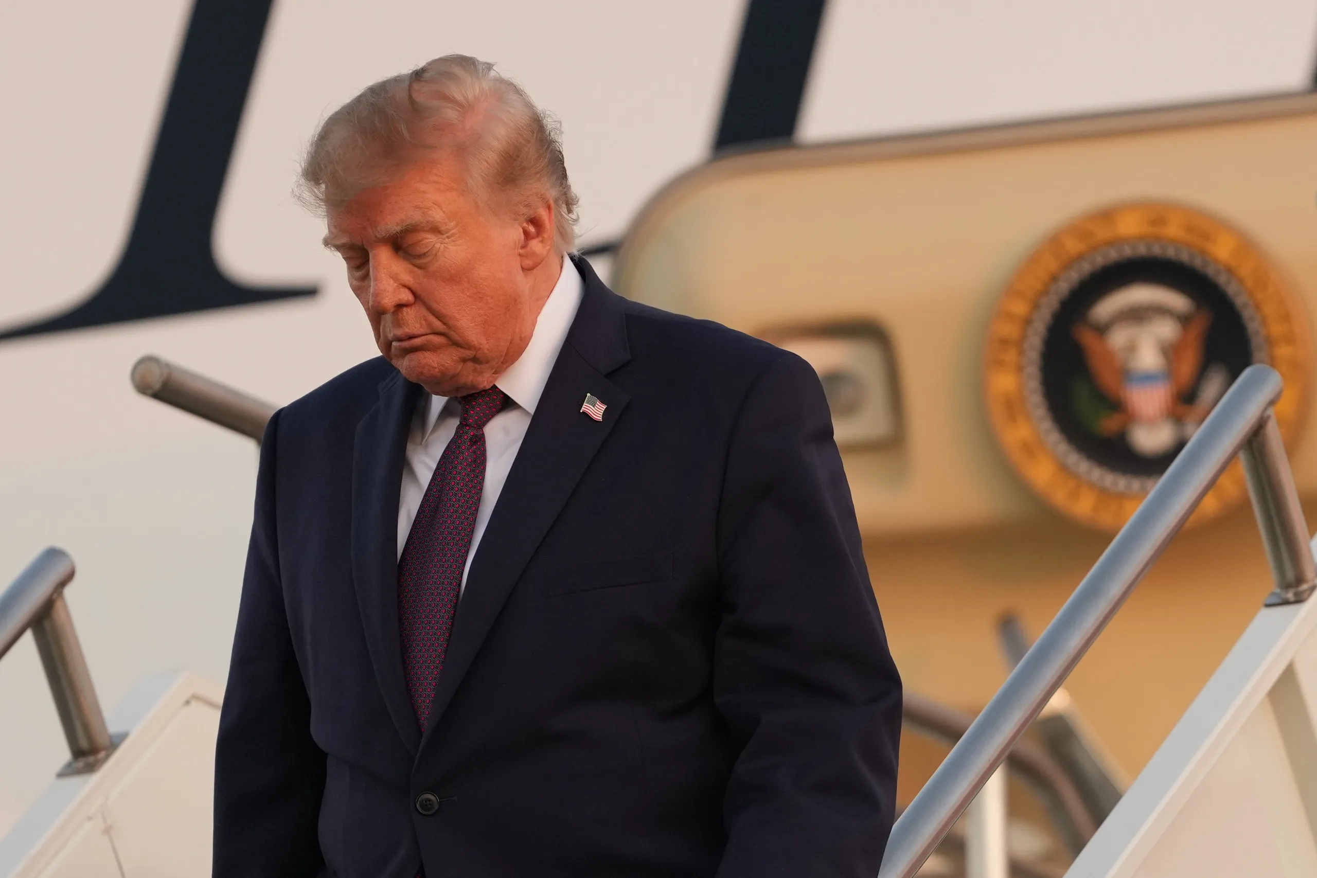 Tổng thống Trump tại bang Ohio ngày 28-10 - Ảnh: AP