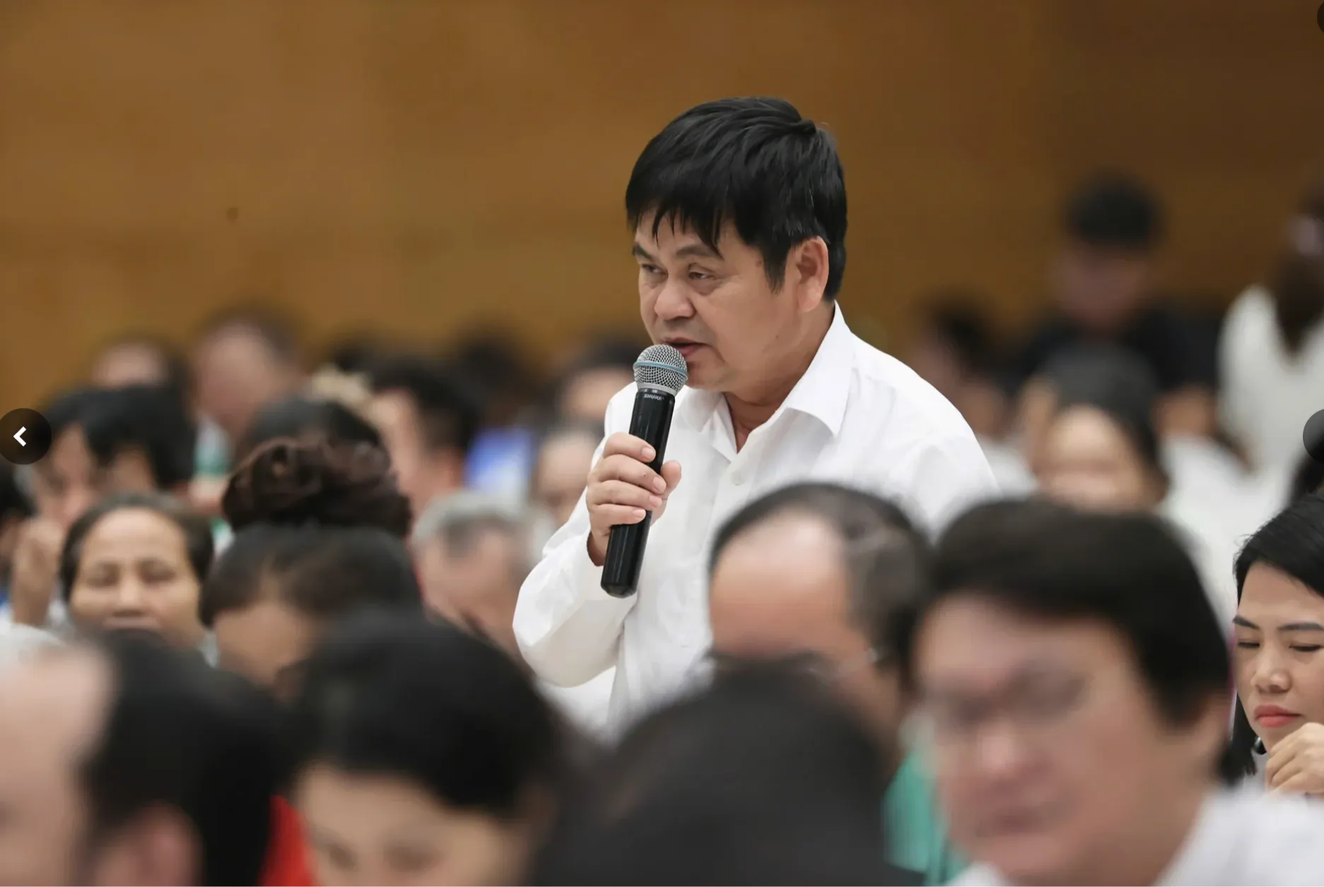 Ông Hoàng Đình Quê, nông dân Việt Nam xuất sắc TP Bắc Ninh - Ảnh: ANH HƯNG