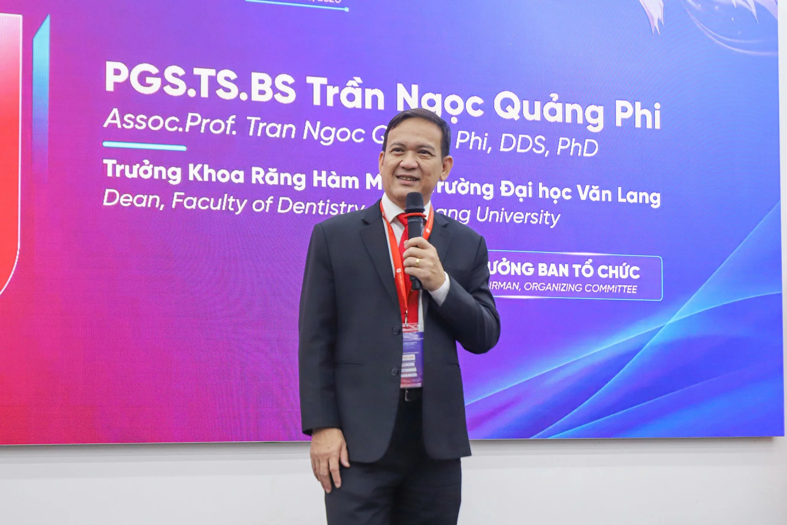 PGS Trần Ngọc Quảng Phi chia sẻ tại hội nghị - Ảnh: N.M.