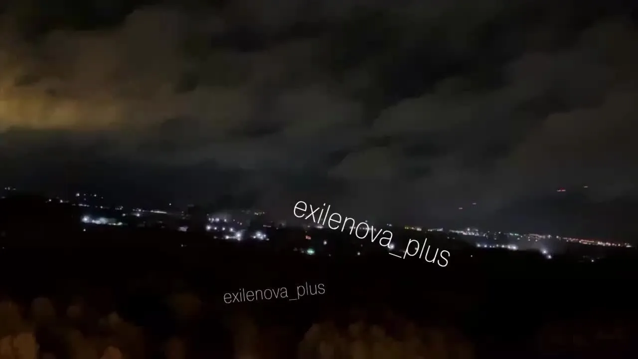 Khoảnh khắc được cho là trung tâm dữ liệu VKontakte bị tập kích trong video đăng ngày 18/10.