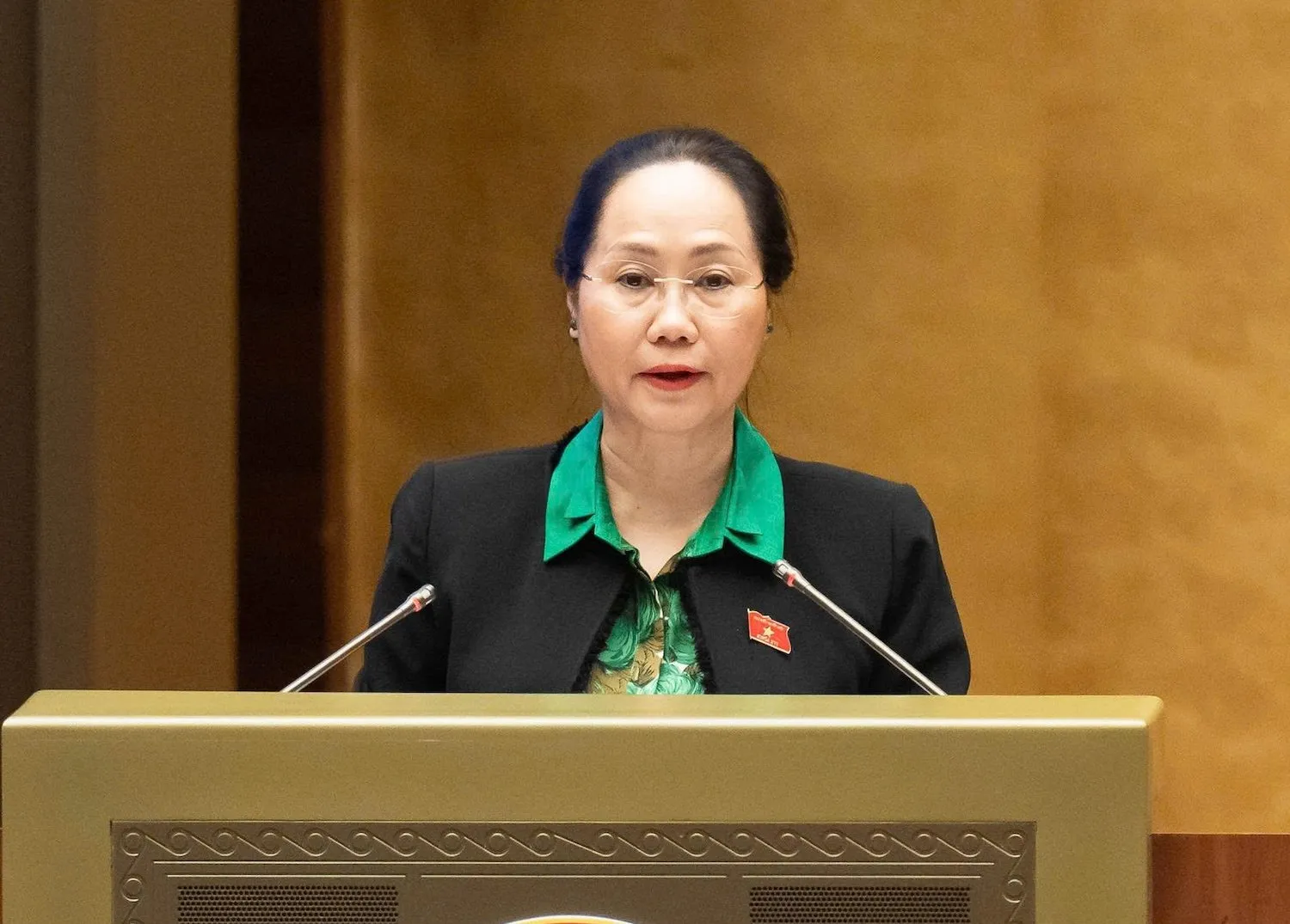 Bộ trưởng Bộ Văn hóa, Thể thao và Du lịch Lâm Thị Phương Thanh - Ảnh: GIA HÂN