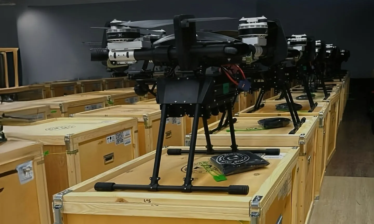 Drone hạng nặng của Pegasus Arms trong ảnh công bố tháng 5/2025.