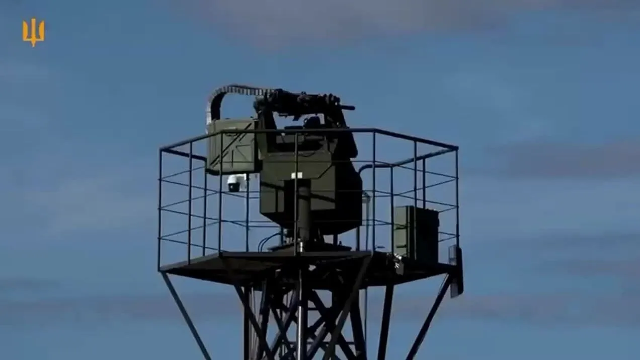 Khoảnh khắc được cho là hệ thống Sky Sentinel chặn UAV phản lực Nga trong video đăng ngày 1/10.