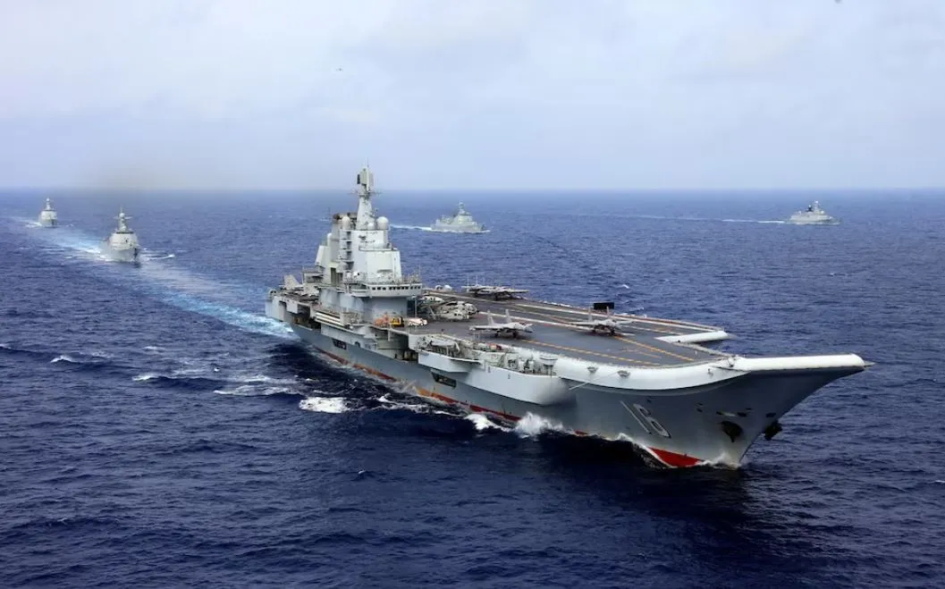 Tàu sân bay Liêu Ninh của Trung Quốc - Ảnh: REUTERS