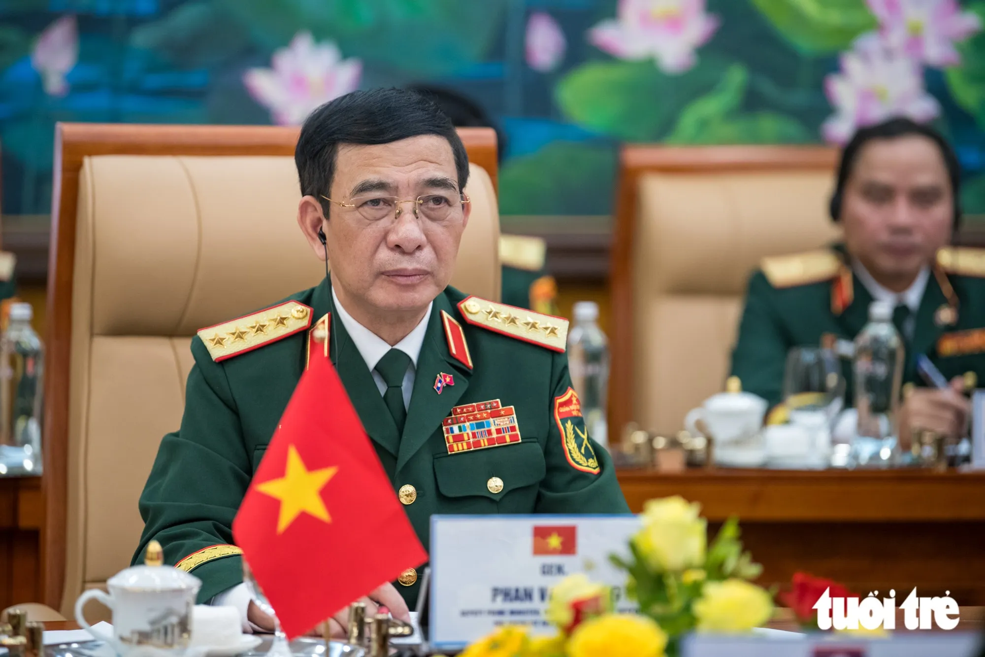 Đại tướng Phan Văn Giang - Ảnh: NAM TRẦN