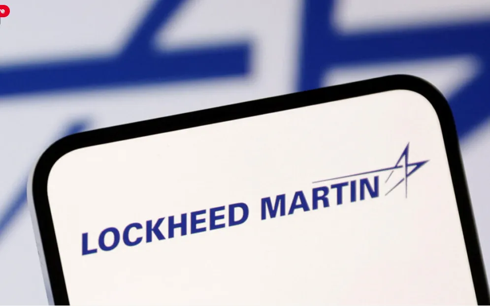 Minh họa sử dụng logo của Lockheed Martin - Ảnh: REUTERS