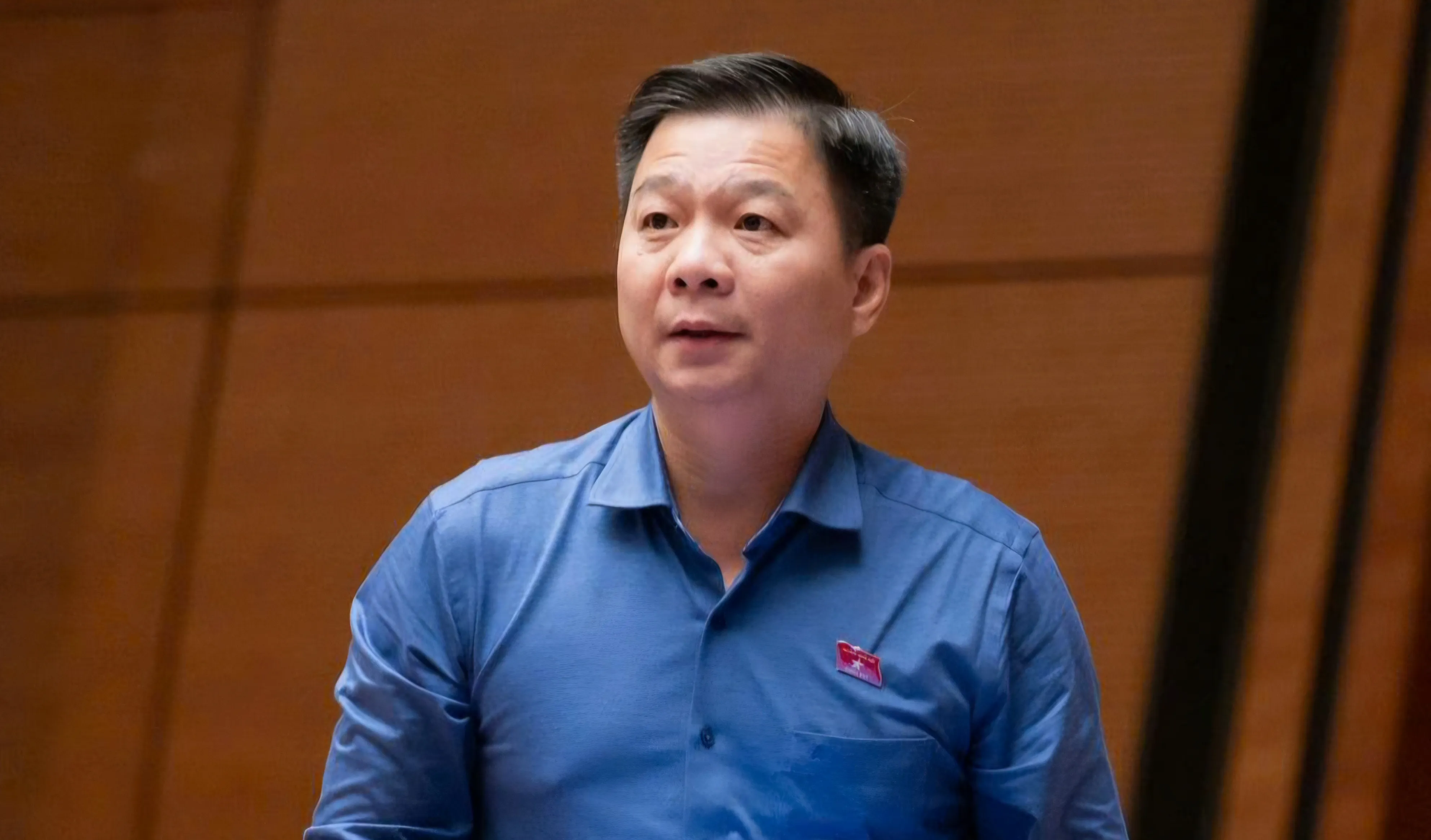Đại biểu Nguyễn Bình Tân, Phó đoàn đại biểu Quốc hội tỉnh Cà Mau.