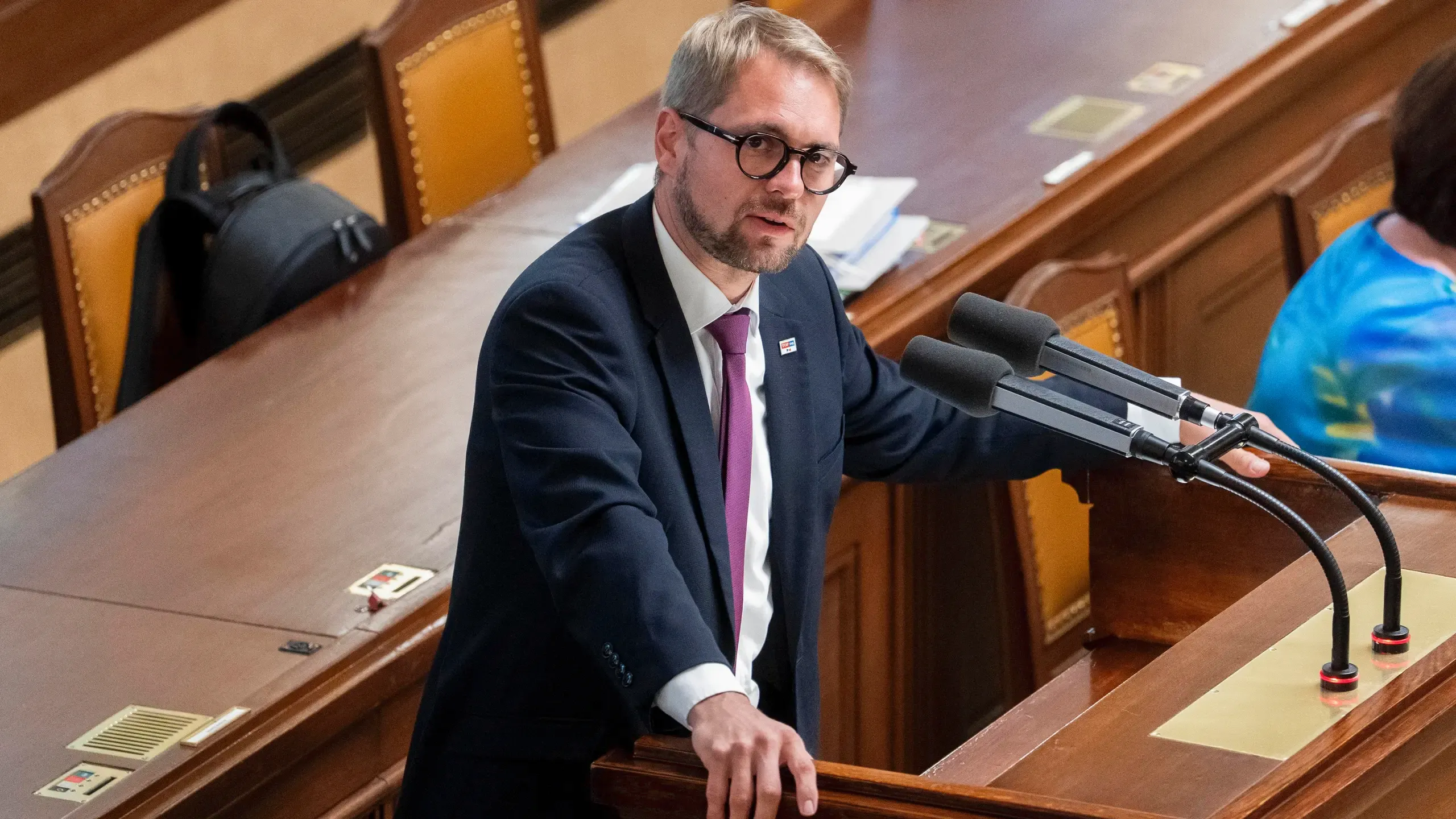Chủ tịch TOP 09 Matěj Ondřej Havel