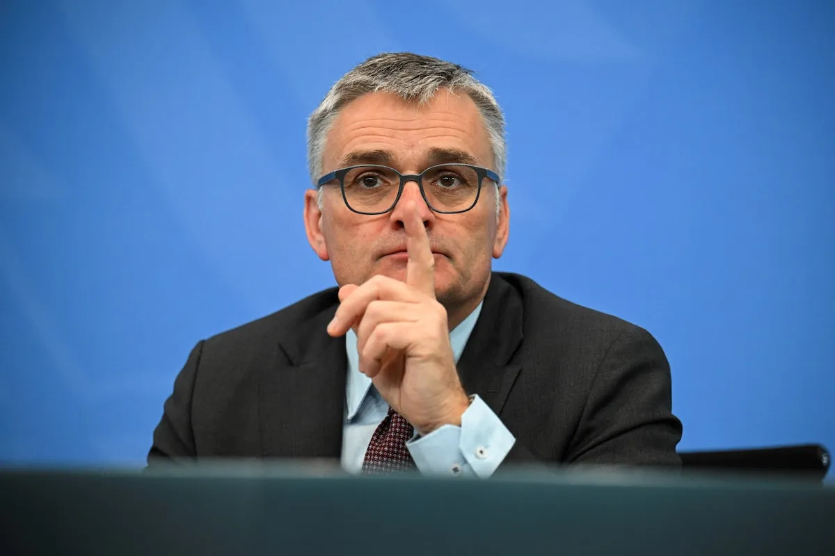 Người phát ngôn Chính phủ Đức Stefan Kornelius - Ảnh: REUTERS