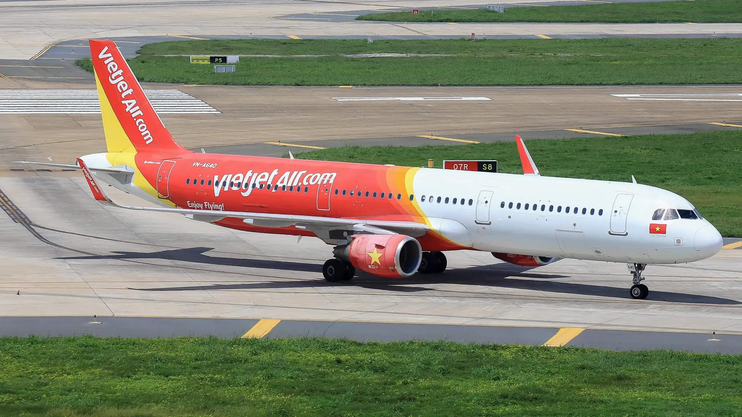 Hãng hàng không giá rẻ Vietjet Air của Việt Nam.