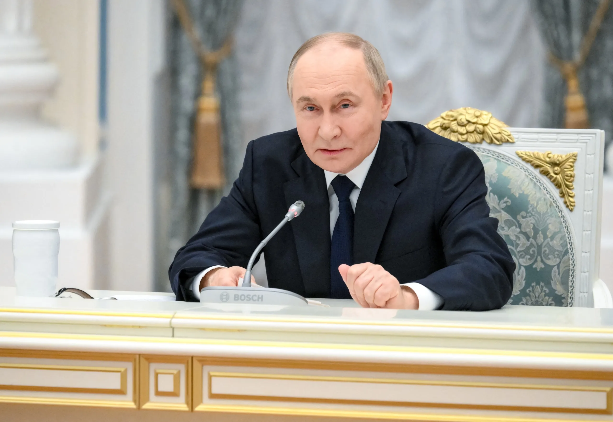 Tổng thống Nga Vladimir Putin - Ảnh: AFP