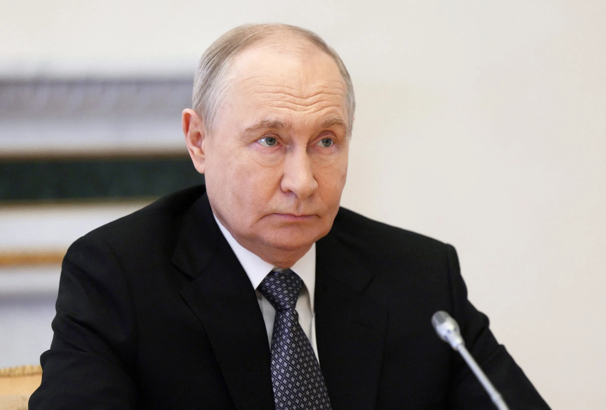 Tổng thống Nga Vladimir Putin tại St. Petersburg ngày 21/10.