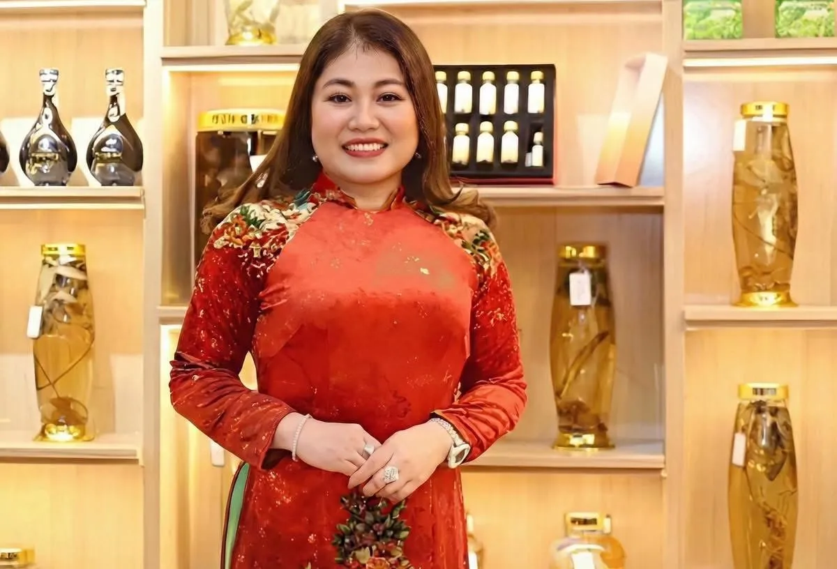 Bà Phạm Mỹ Hạnh, Chủ tịch Tập đoàn Mỹ Hạnh, khi chưa bị khởi tố - Ảnh: Mỹ Hạnh Group