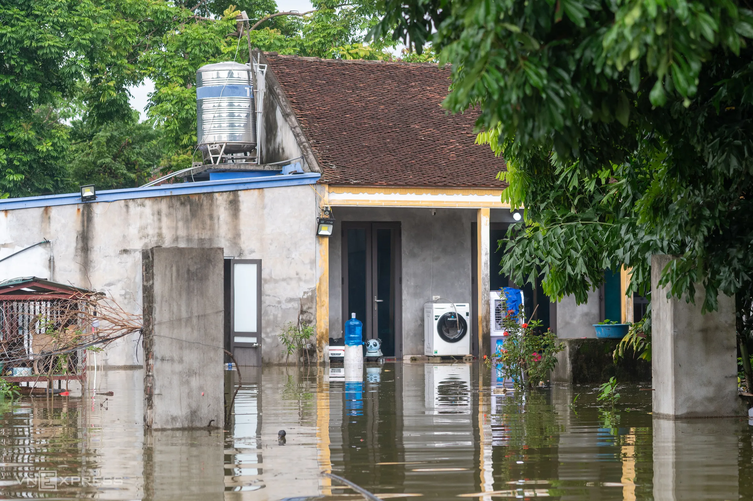 Xã Xuân Mai, ngoại thành Hà Nội, ngày 18/9.