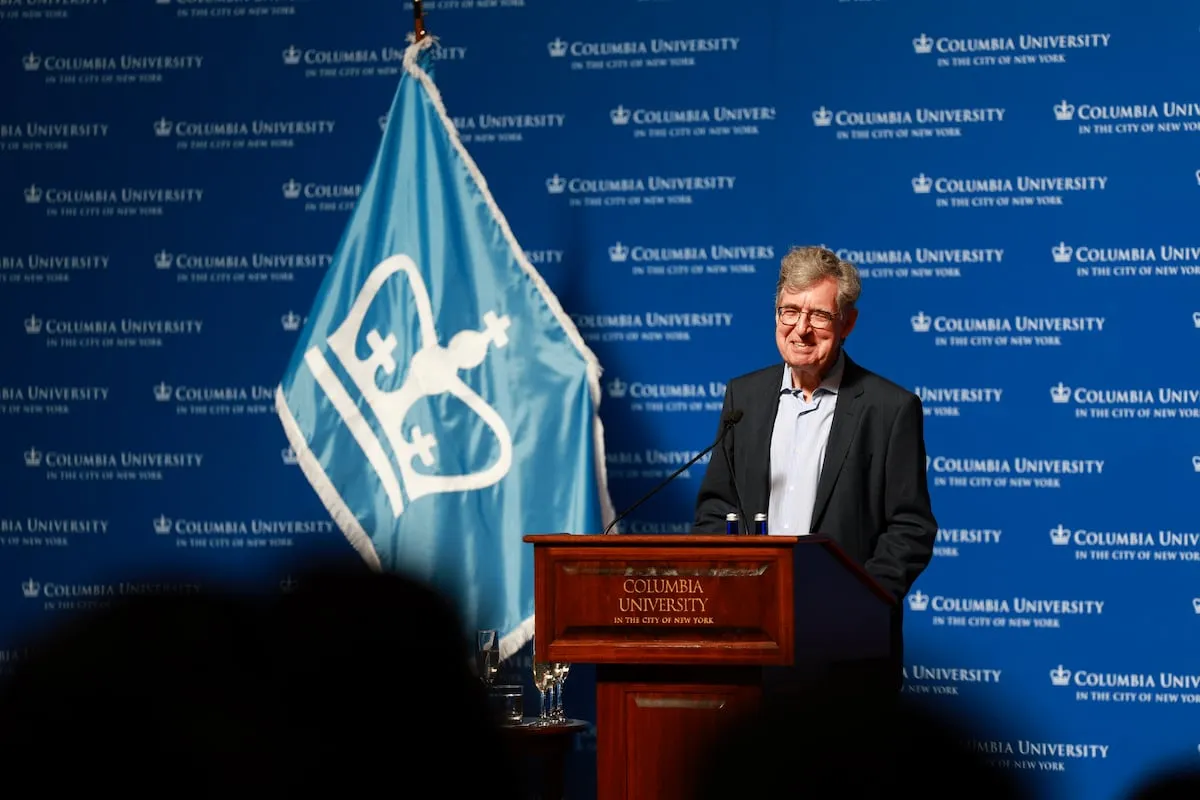 Nhà kinh tế học Michael Woodford - Ảnh: COLUMBIA SPECTATOR