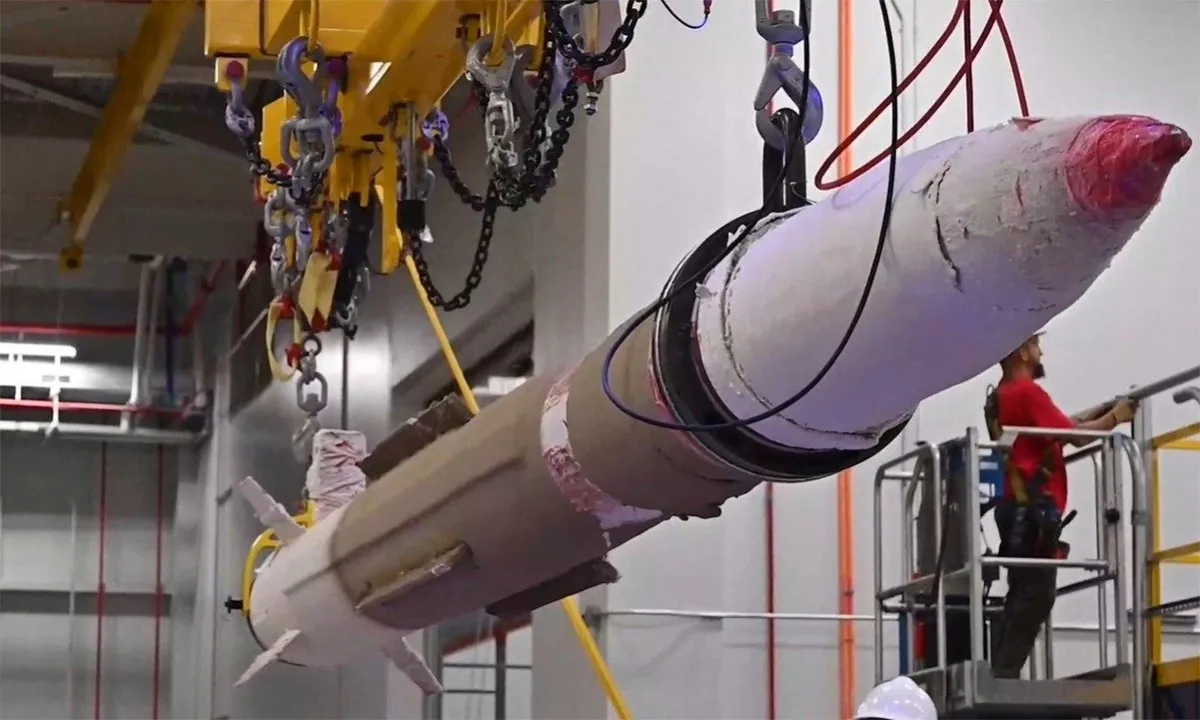 Tên lửa PAC-3 MSE trong ảnh công bố tháng 3/2025.