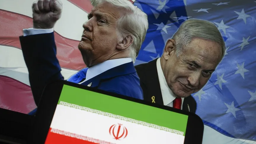 Tổng thống Mỹ Donald Trump (trái) và Thủ tướng Israel Benjamin Netanyahu - Ảnh: ANADOLU