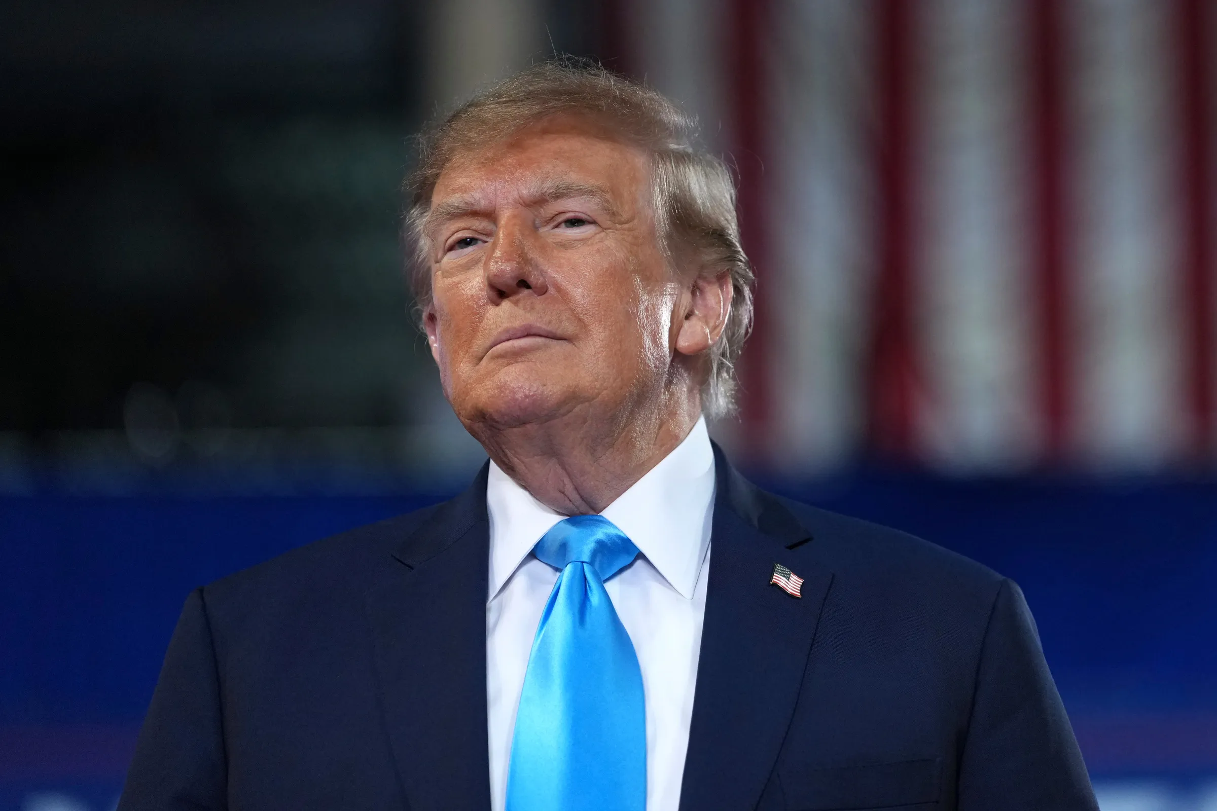 Tổng thống Donald Trump tại Highland Heights, Kentucky, ngày 17/10.