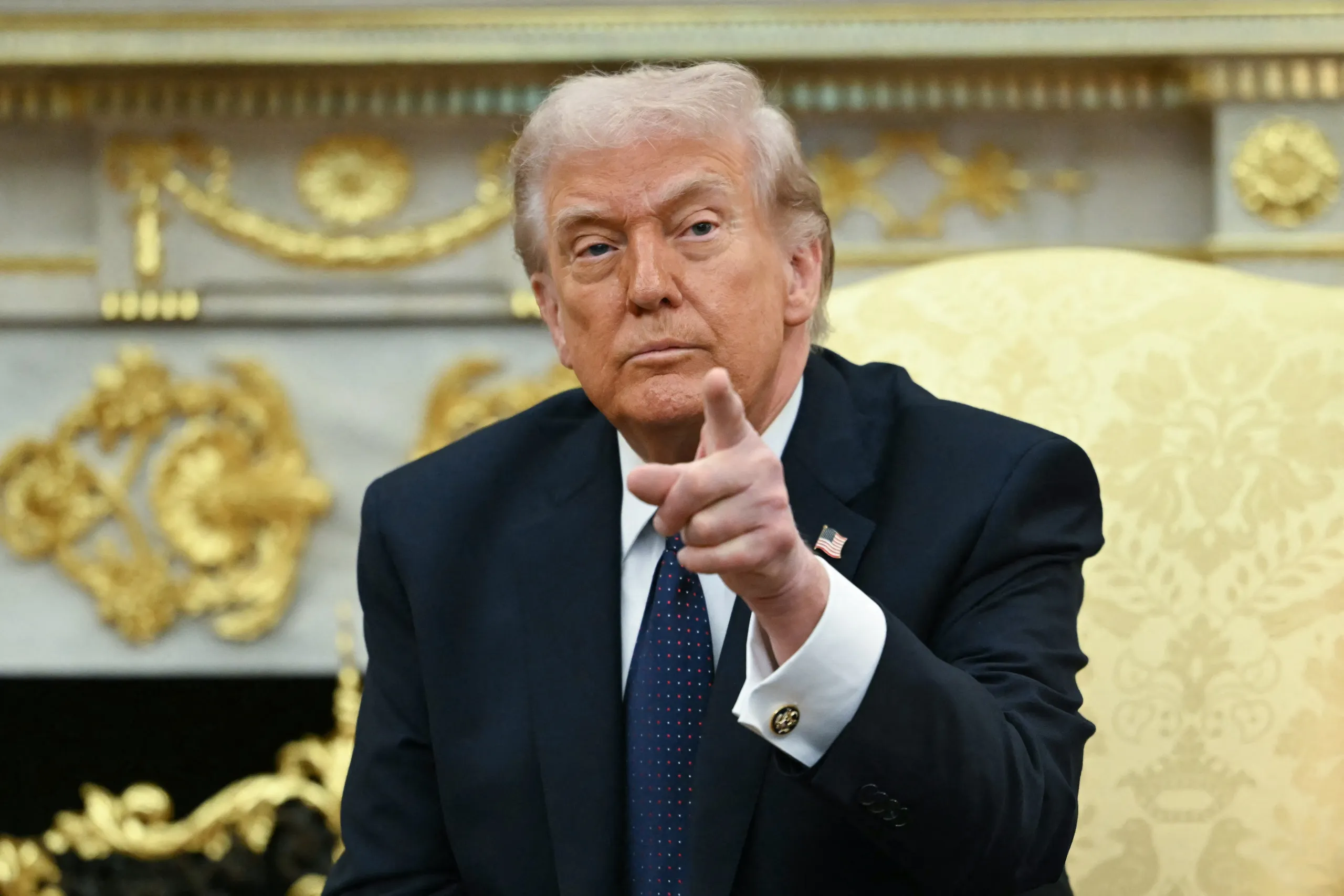 Tổng thống Mỹ Donald Trump - Ảnh: AFP