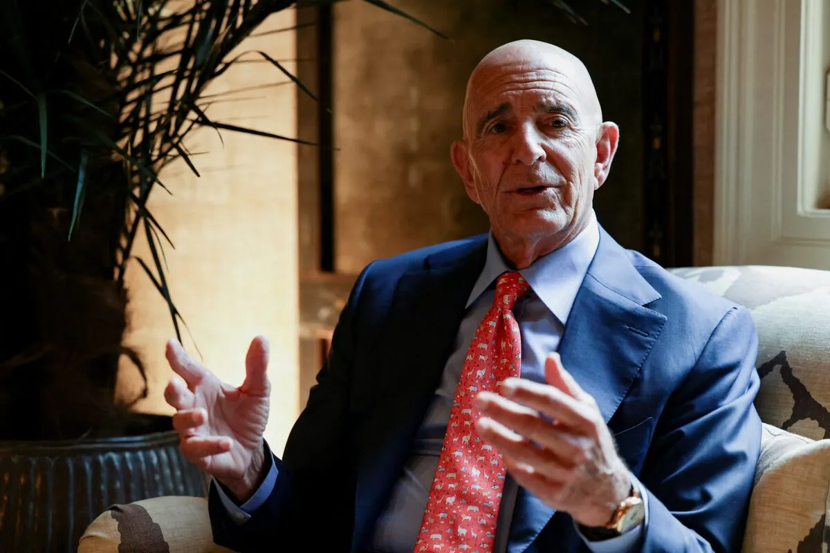 Đại sứ Mỹ tại Thổ Nhĩ Kỳ Tom Barrack - Ảnh: REUTERS