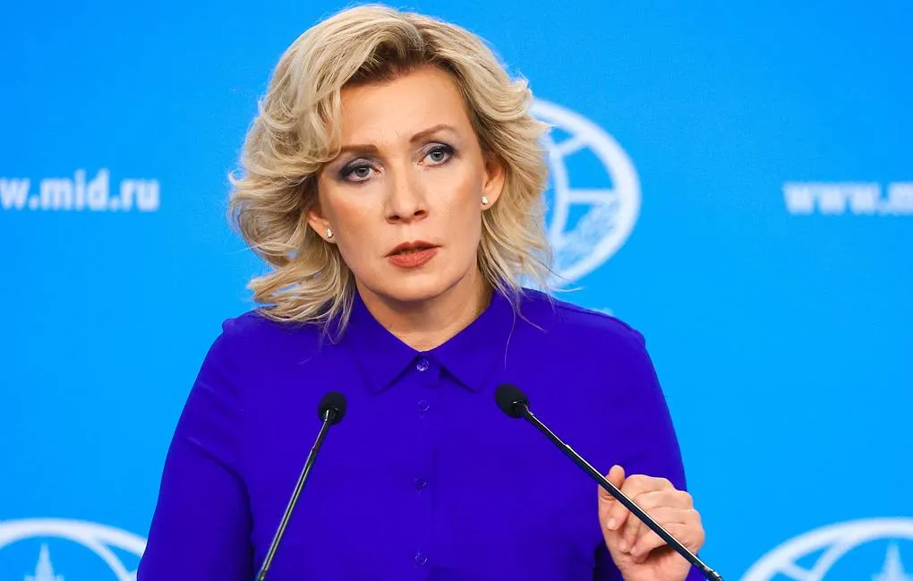 Người phát ngôn Bộ Ngoại giao Nga Maria Zakharova - Ảnh: TASS