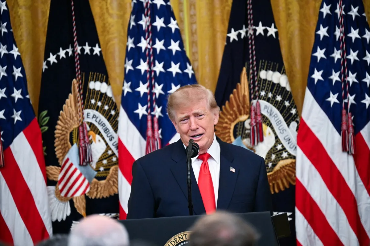 Tổng thống Mỹ Donald Trump - Ảnh: AFP