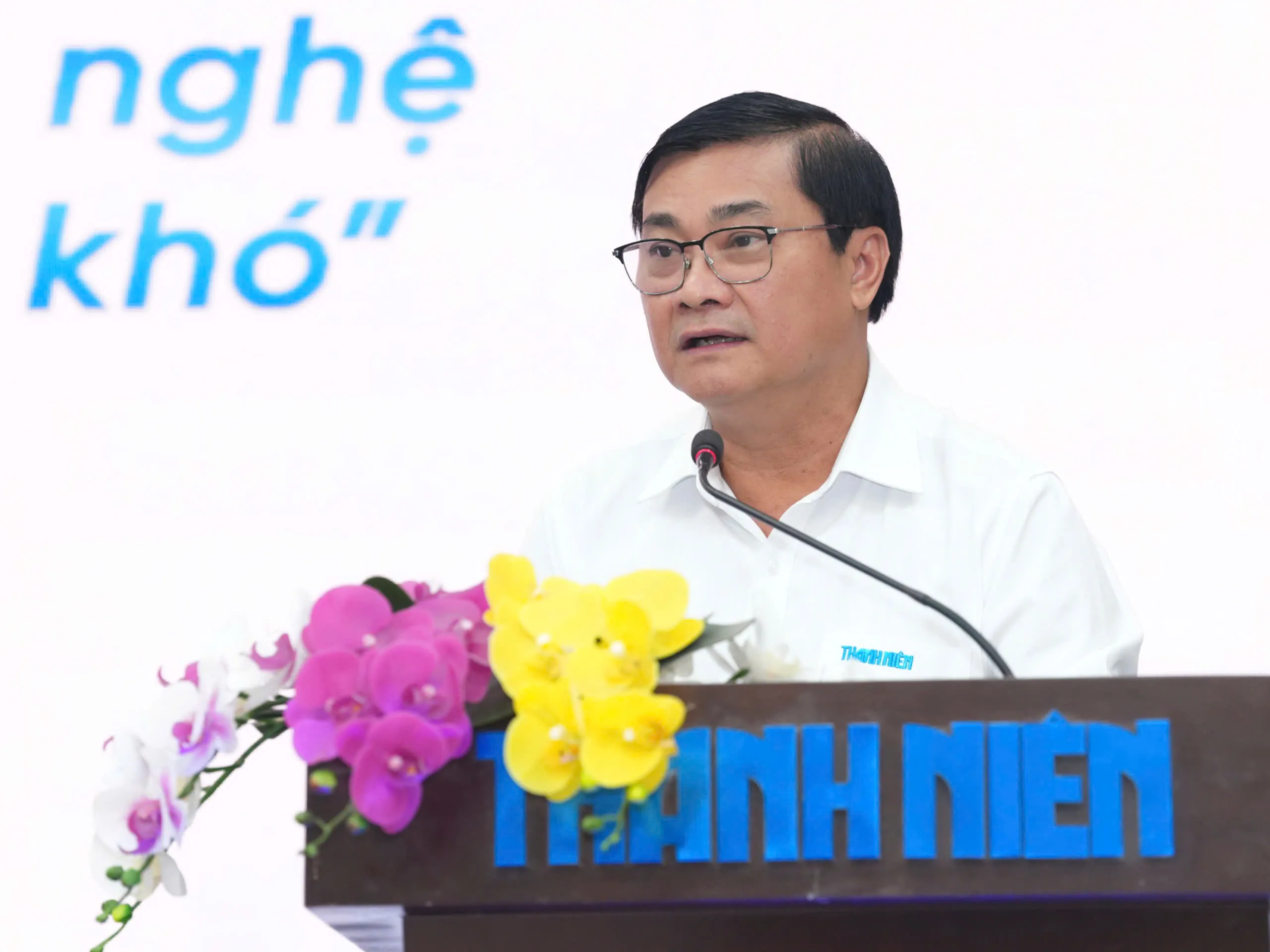 Nhà báo Nguyễn Ngọc Toàn - Tổng biên tập Báo Thanh Niên - Ảnh: BTC