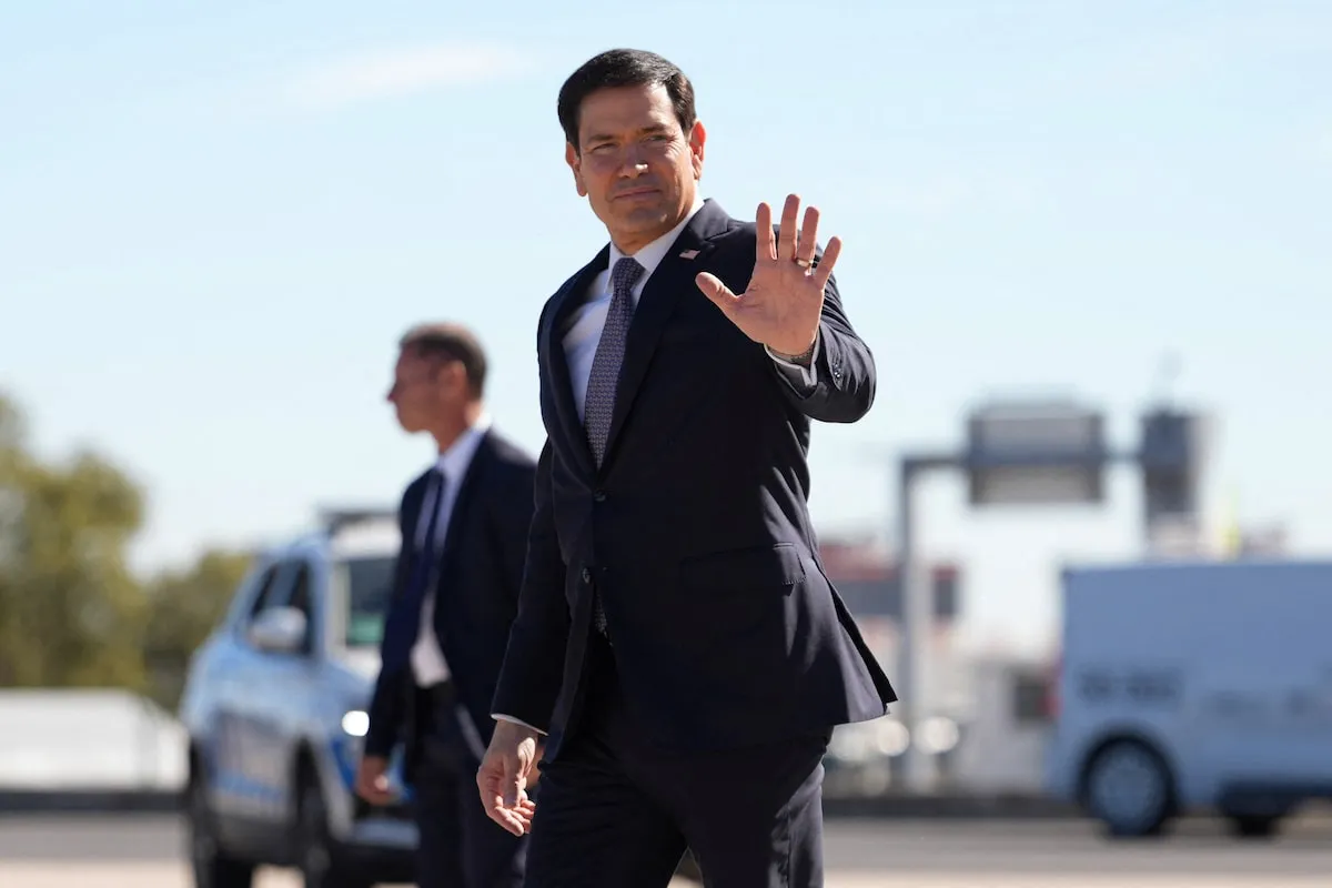 Ngoại trưởng Mỹ Marco Rubio - Ảnh: REUTERS