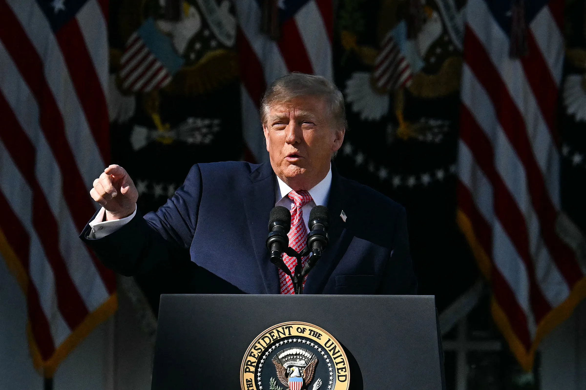 Tổng thống Mỹ Donald Trump tại Nhà Trắng ngày 19/10.