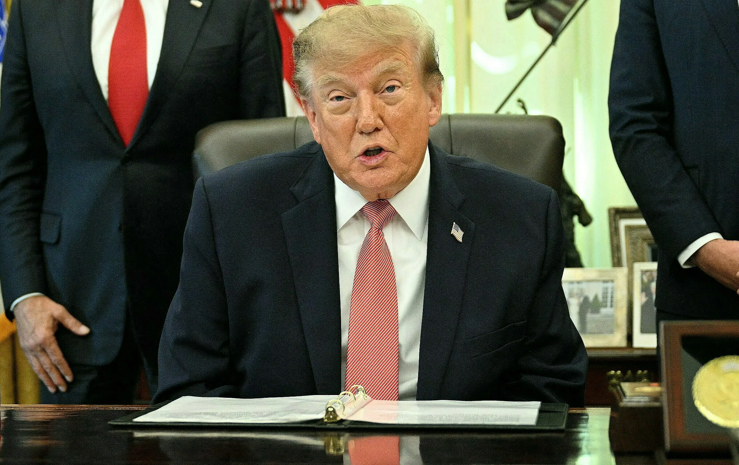 Tổng thống Mỹ Donald Trump tại Nhà Trắng ngày 20/10.