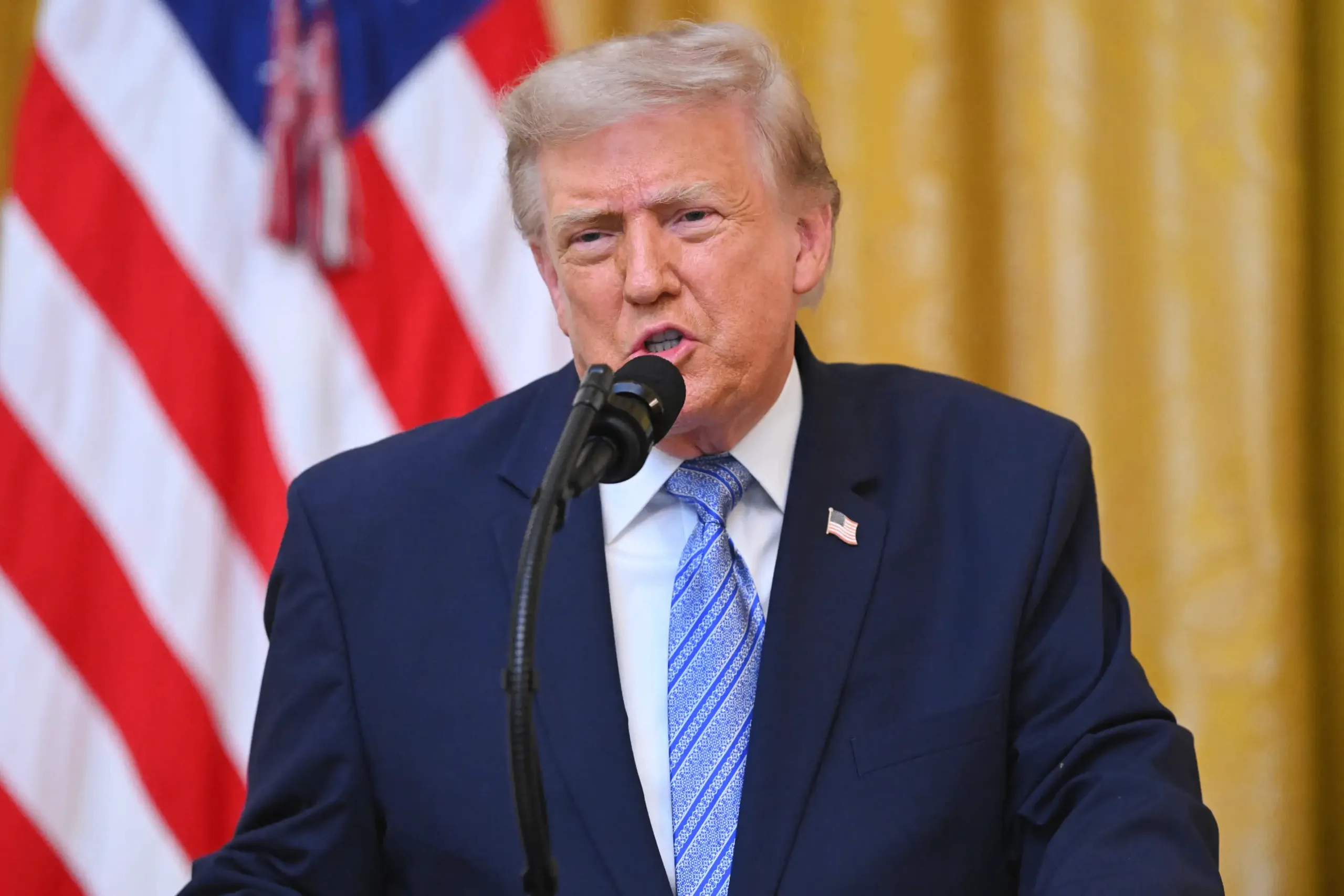 Tổng thống Mỹ Donald Trump - Ảnh: AP