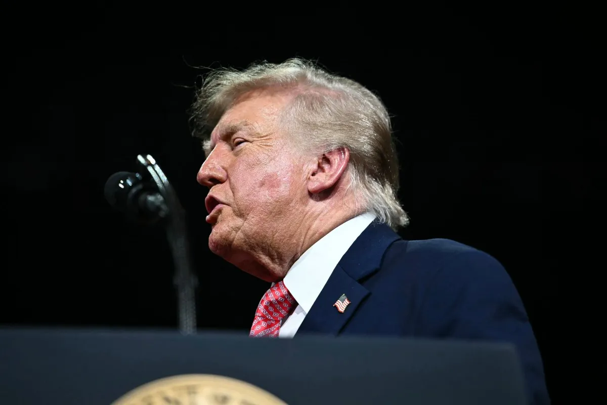 Tổng thống Mỹ Donald Trump - Ảnh: AFP