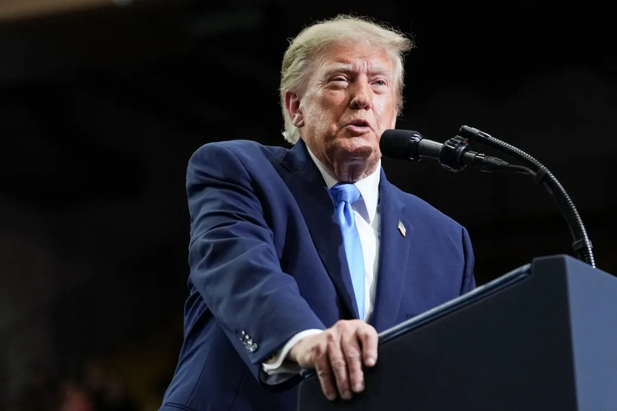 Tổng thống Mỹ Donald Trump - Ảnh: REUTERS