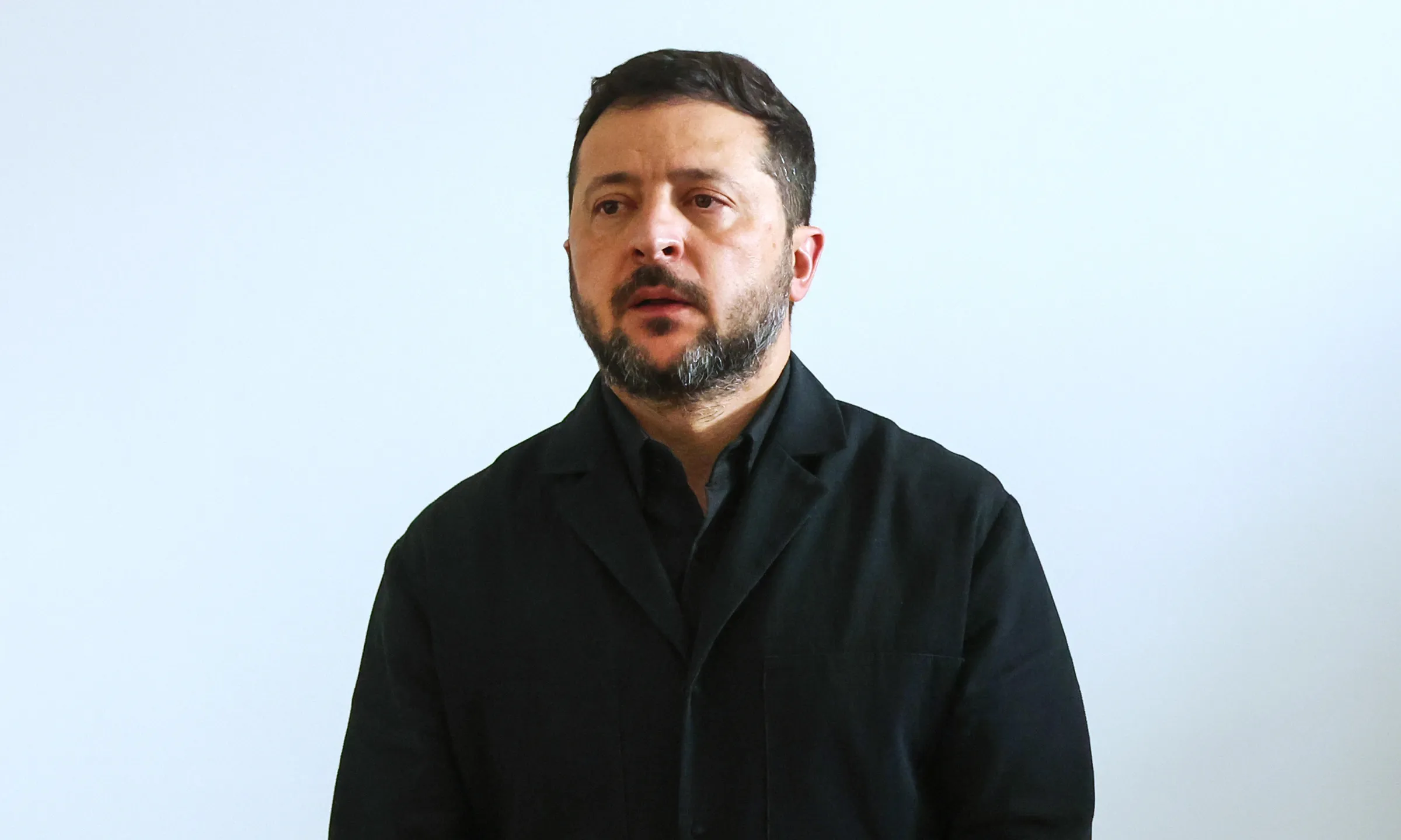 Tổng thống Ukraine Volodymyr Zelensky tại Brussels, Bỉ hôm 16/10.